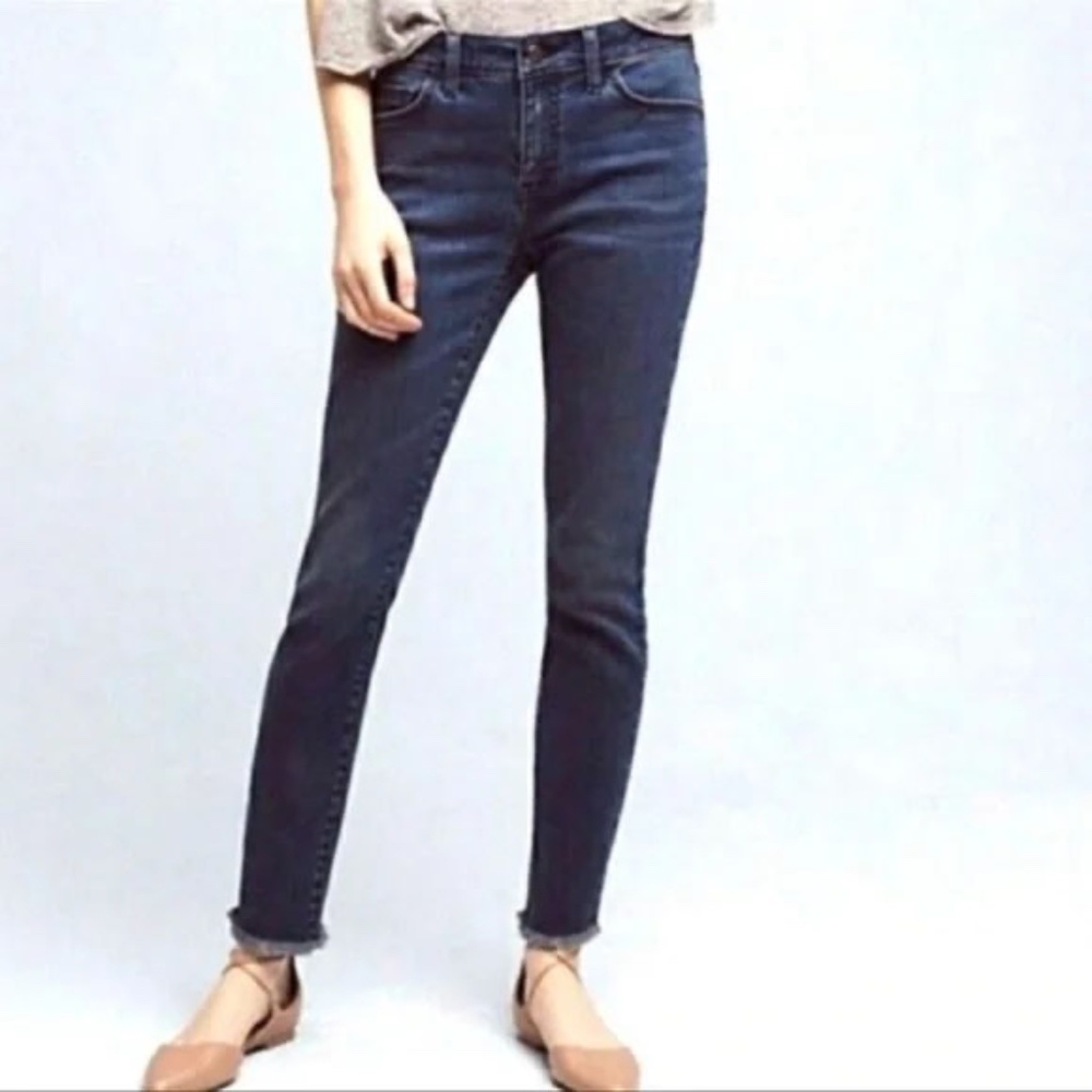 Pilcro Script Jeans Anthropologie Dark‎ Wash Size 26